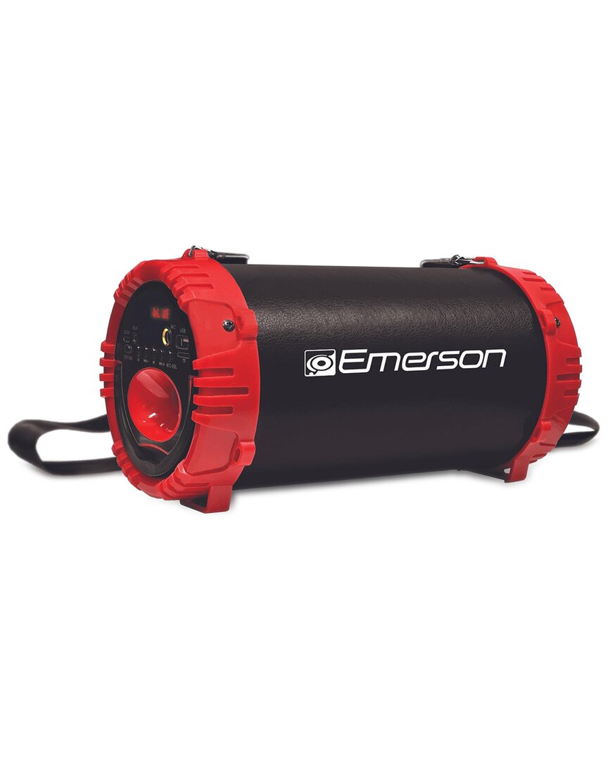 EMERSON EMERSON PORTABLE BLUETOOTH SPEAKER WITH LED LIGHTING & CARRYING STRAP 