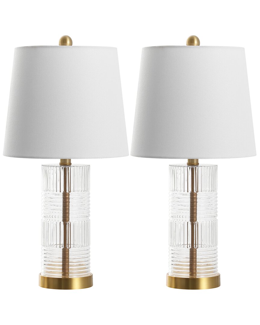 Safavieh Faille Table Lamp In Transparent