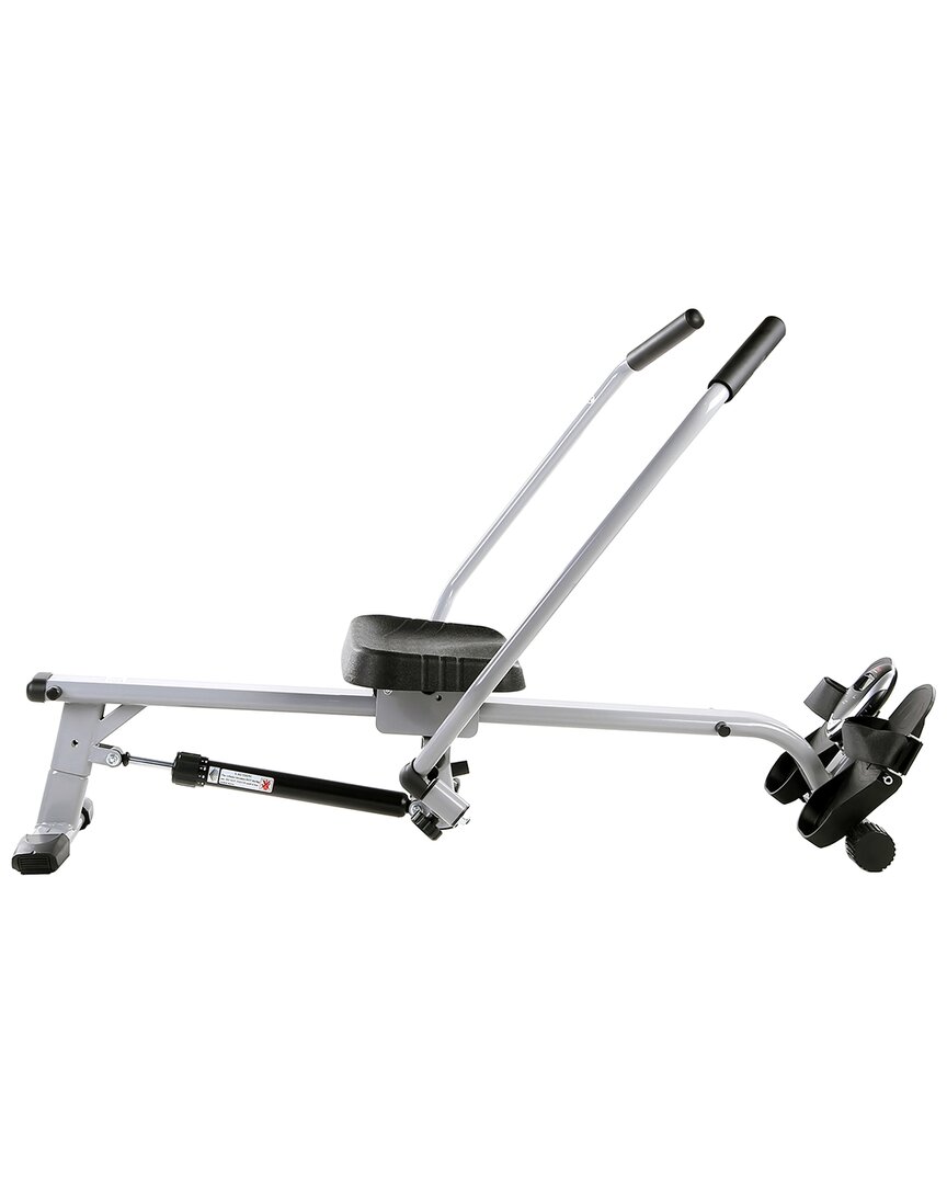 Sunny Health & Fitness Full Motion Rowing Machine In Gray