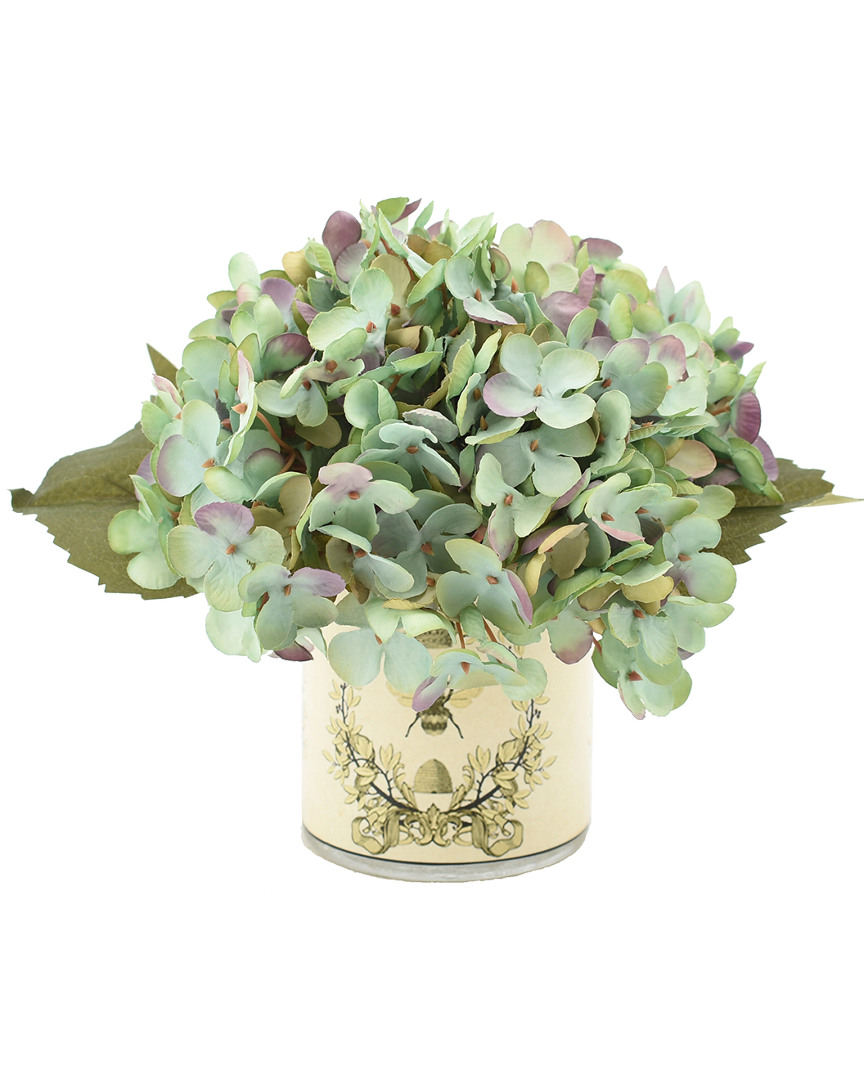 Creative Displays Turquoise Hydrangea Floral Arrangement