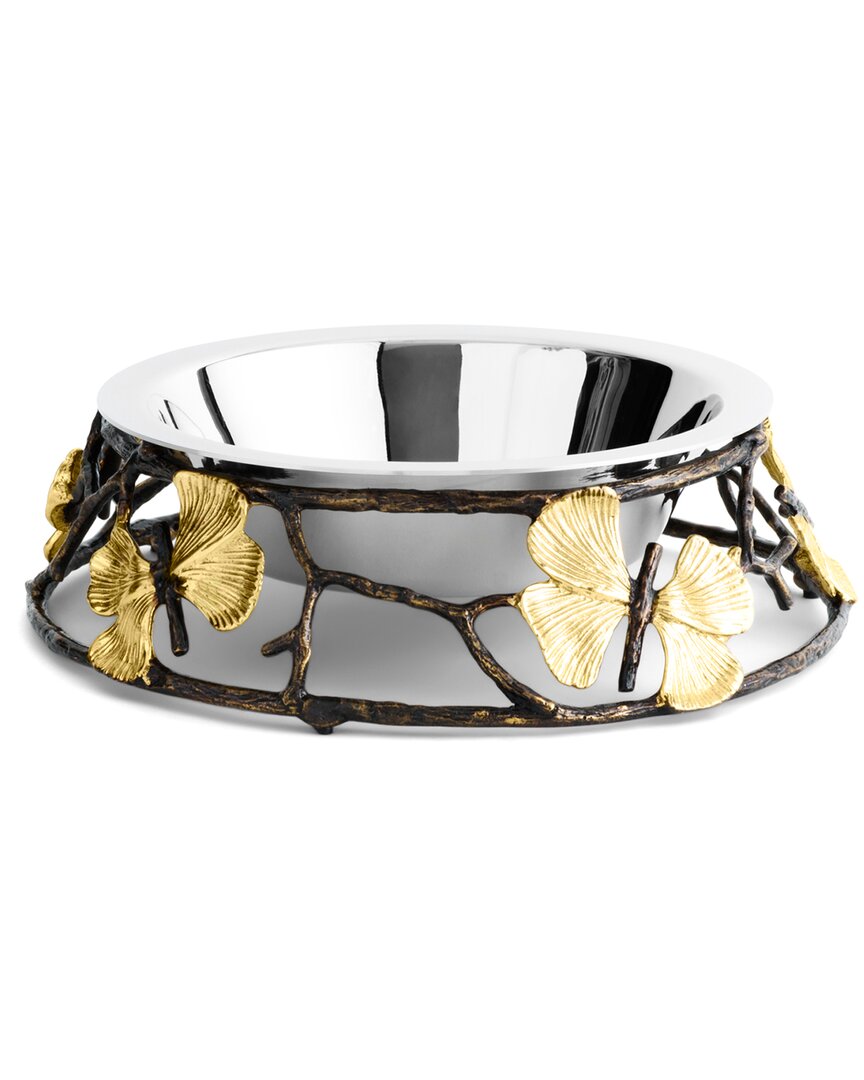 Michael Aram Butterfly Ginkgo Small Dog Bowl