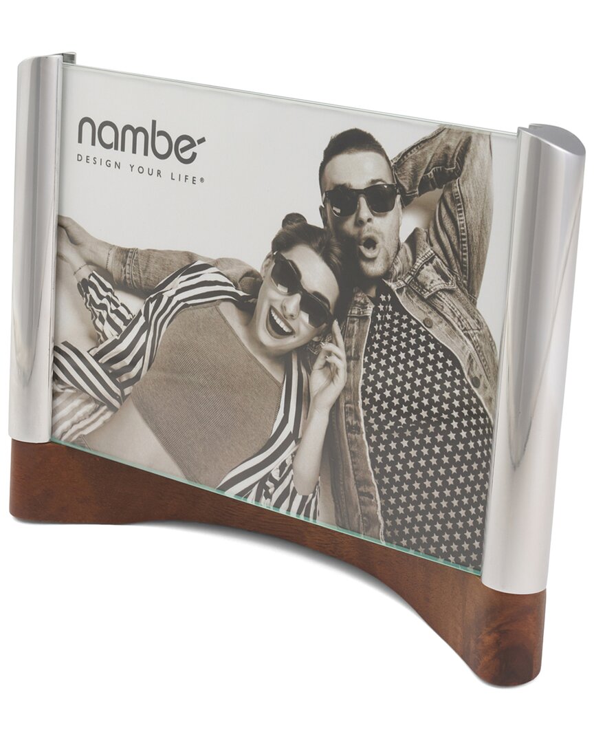 Nambe Sky View 5x7 Frame In Gray