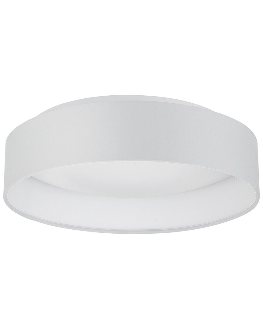 EGLO EGLO PALOMARO 1 LIGHT INTEGRATED LED CEILING LIGHT WITH WHITE FINISH, WHITE DIFFUSER & WHITE SHADE
