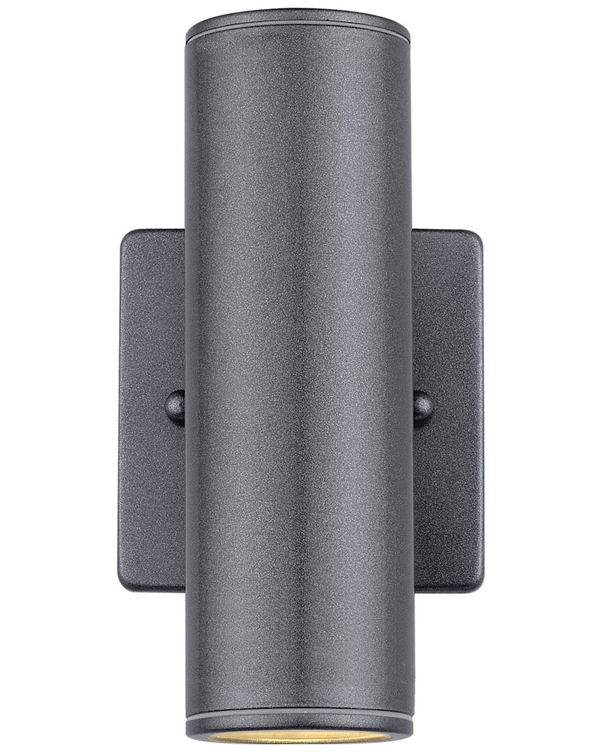 Eglo Riga 2 Light Up/down Outdoor Wall Light With Anthracite Finish