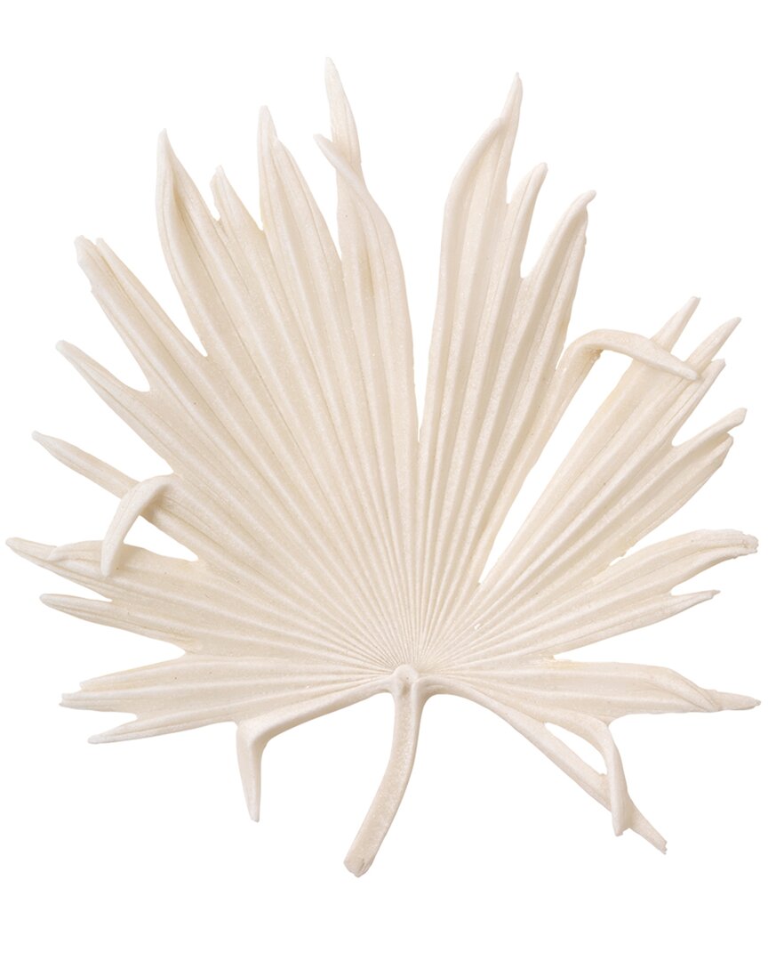 Jamie Young Island Leaf Object 3 In White