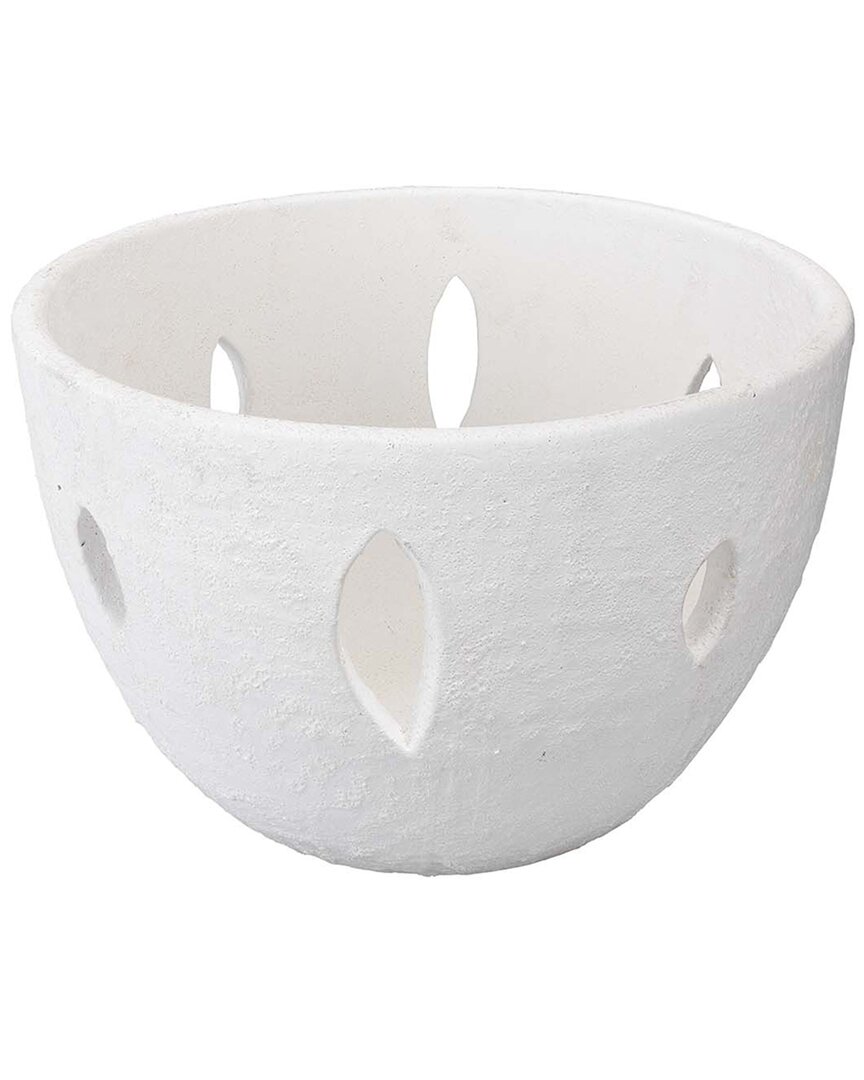 Jamie Young Lacerated Bowl In White