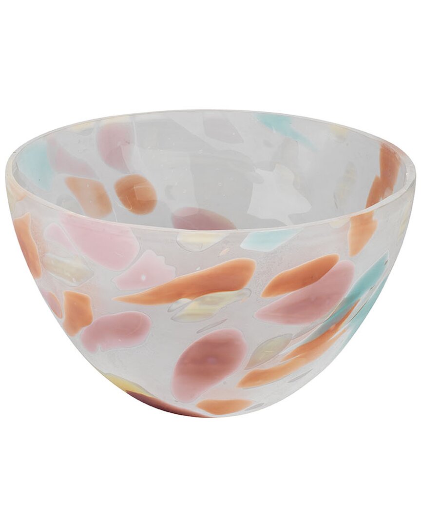 Shop Jamie Young Watercolor Bowl In Pink