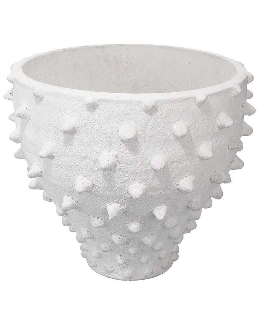 Shop Jamie Young Spike Vase In White