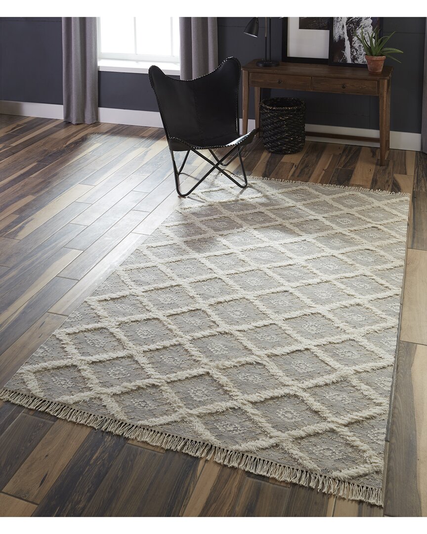 Momeni Harper Hand Woven Contemporary Rug In Gray