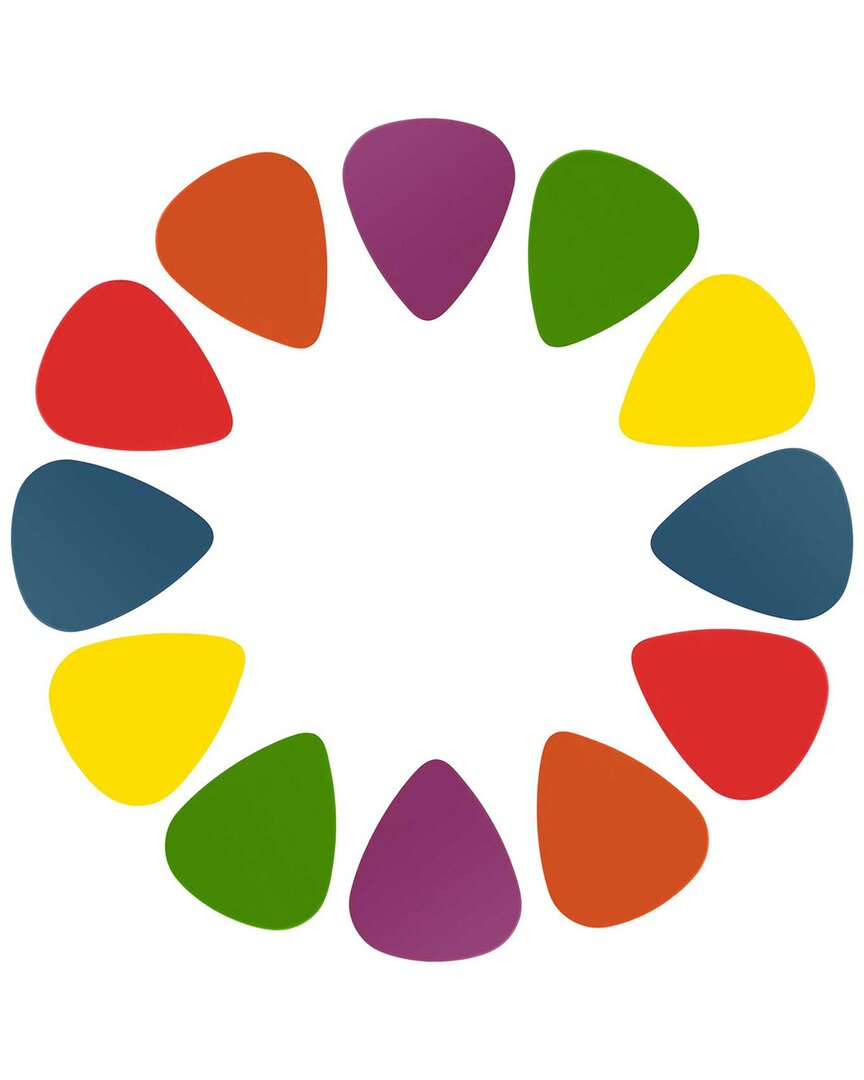 Fresh Fab Finds Standard Acoustic Electric Plectrums Guitar Picks 12-pack
