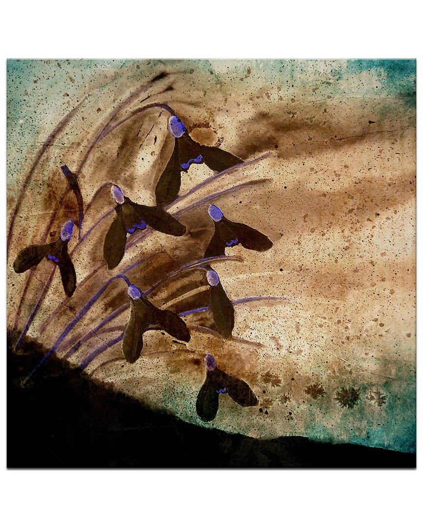 Ready2hangart Painted Petals Xiv Wrapped Canvas Wall Art