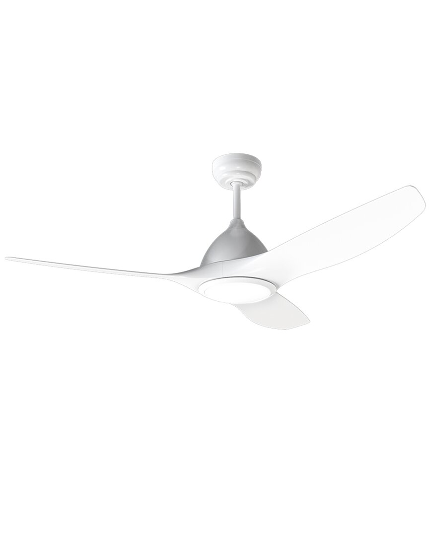 Promounts 52in 3-blade Smart Led Ceiling Fan With Control & Light Kit
