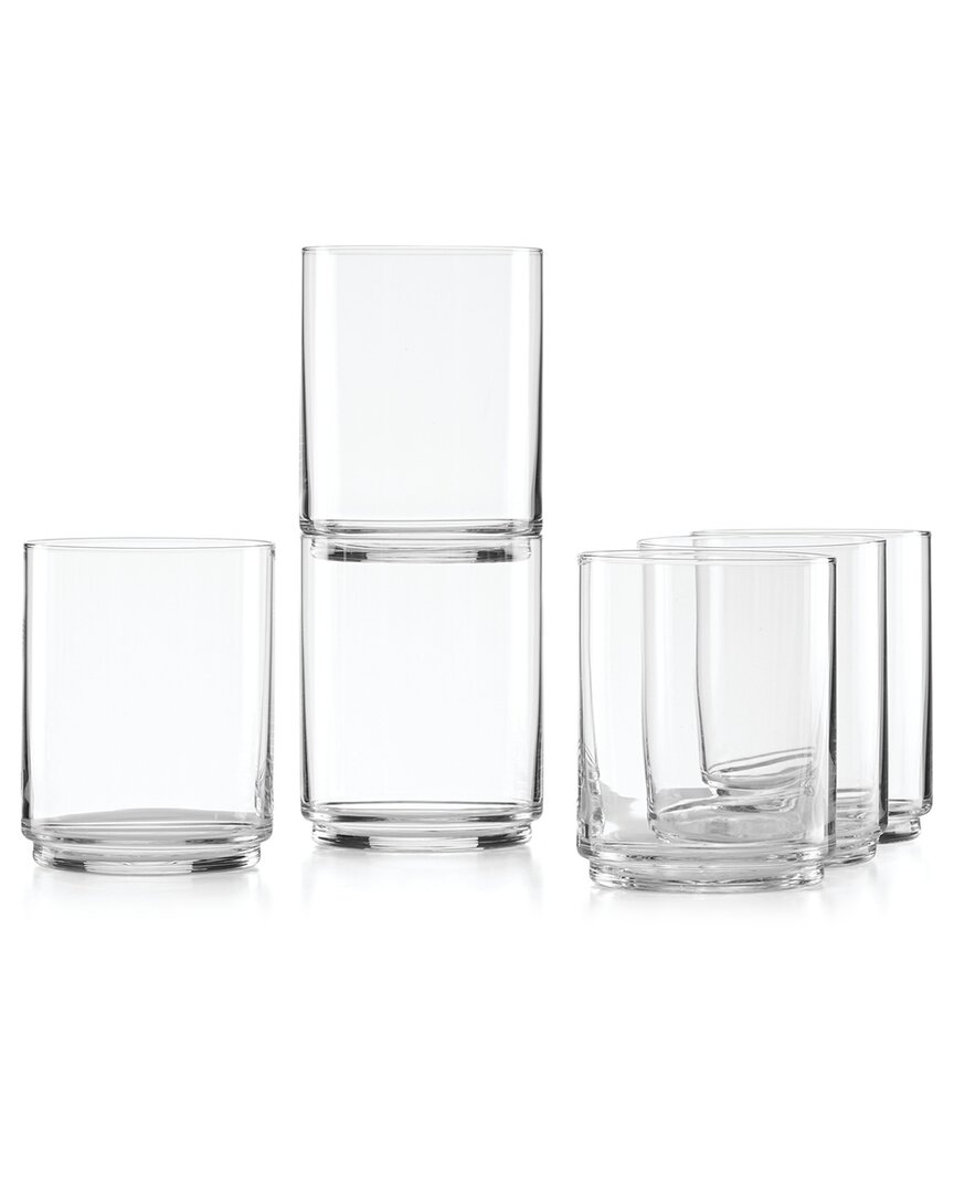 Lenox Set Of 6 Tuscany Classics Stackable Short Glasses