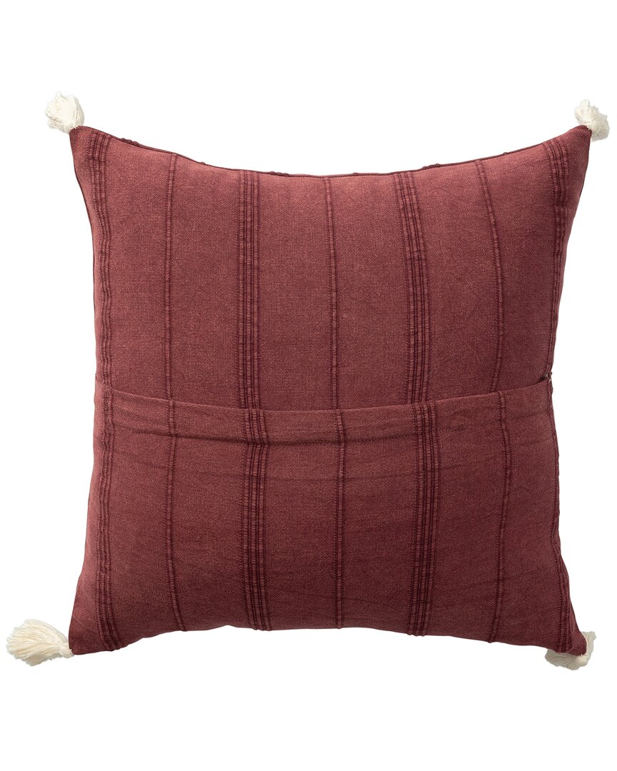 Lr Home Silvia Striped Throw Pillow In Red