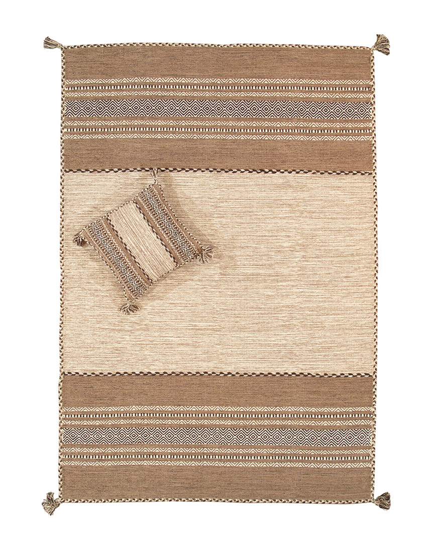 Pasargad Home Kilim Hand-woven Rug