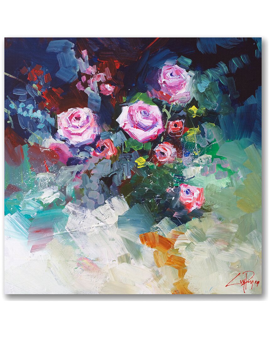 COURTSIDE MARKET COURTSIDE MARKET ROSES CANVAS WALL ART