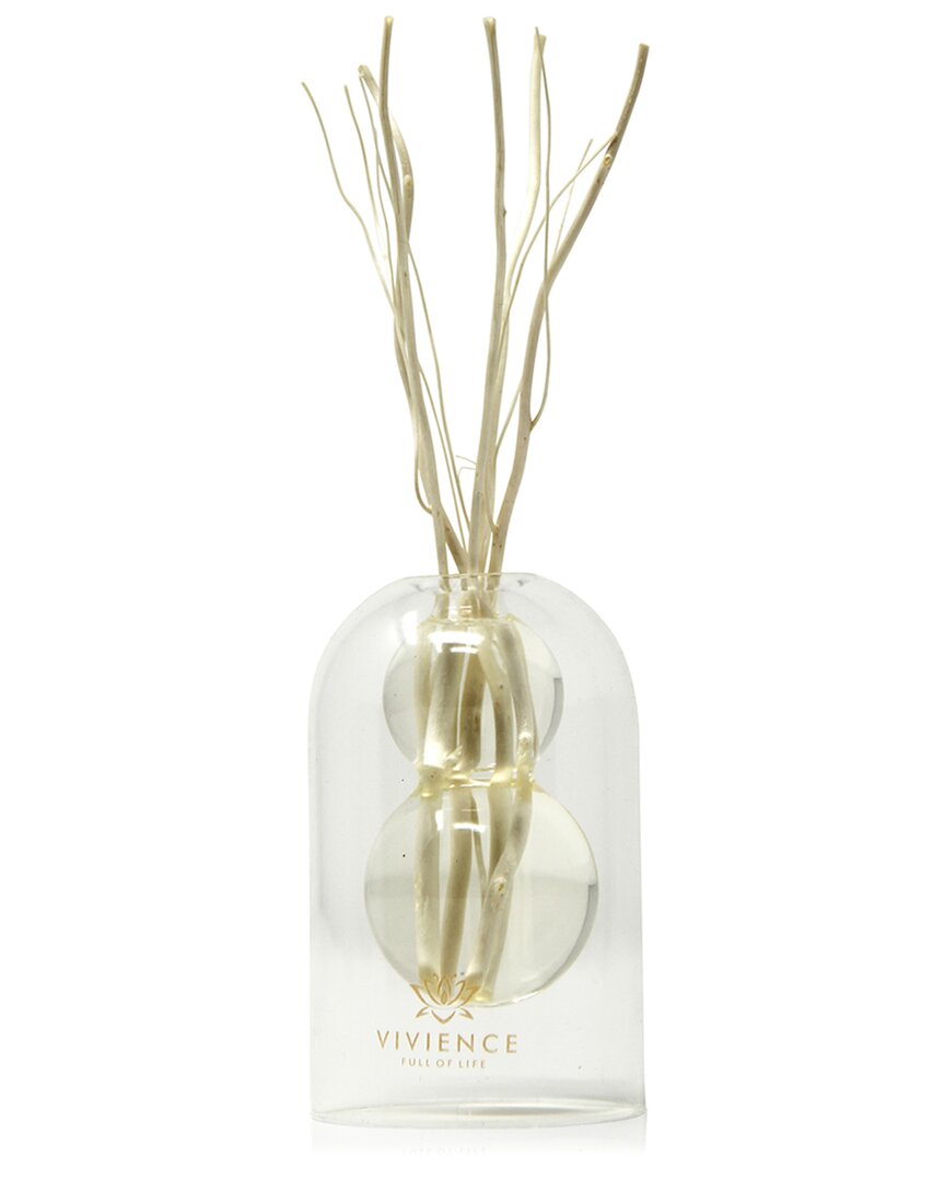 Vivience Reed Diffuser With White Circular Inlay
