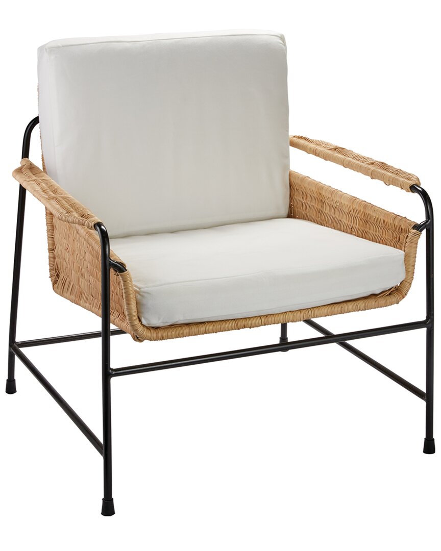 Jamie Young Palermo Rattan Lounge Chair