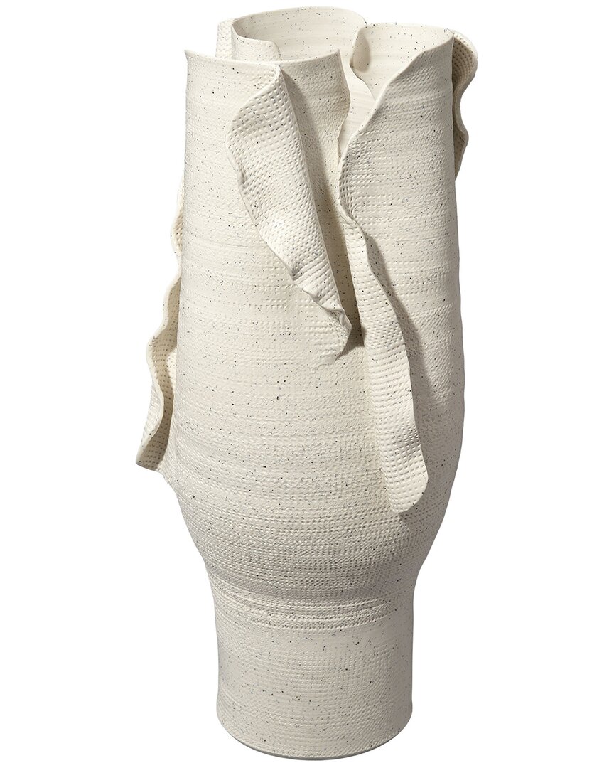 Jamie Young Severed Tall Porcelain Decorative Vessel