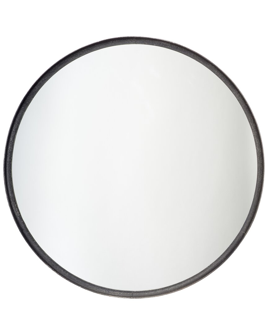 Jamie Young Refined Iron Round Wall Mirror