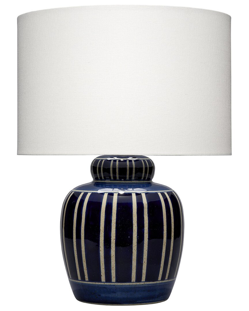 Jamie Young Co. Arthur Ceramic Table Lamp With Linen Shade