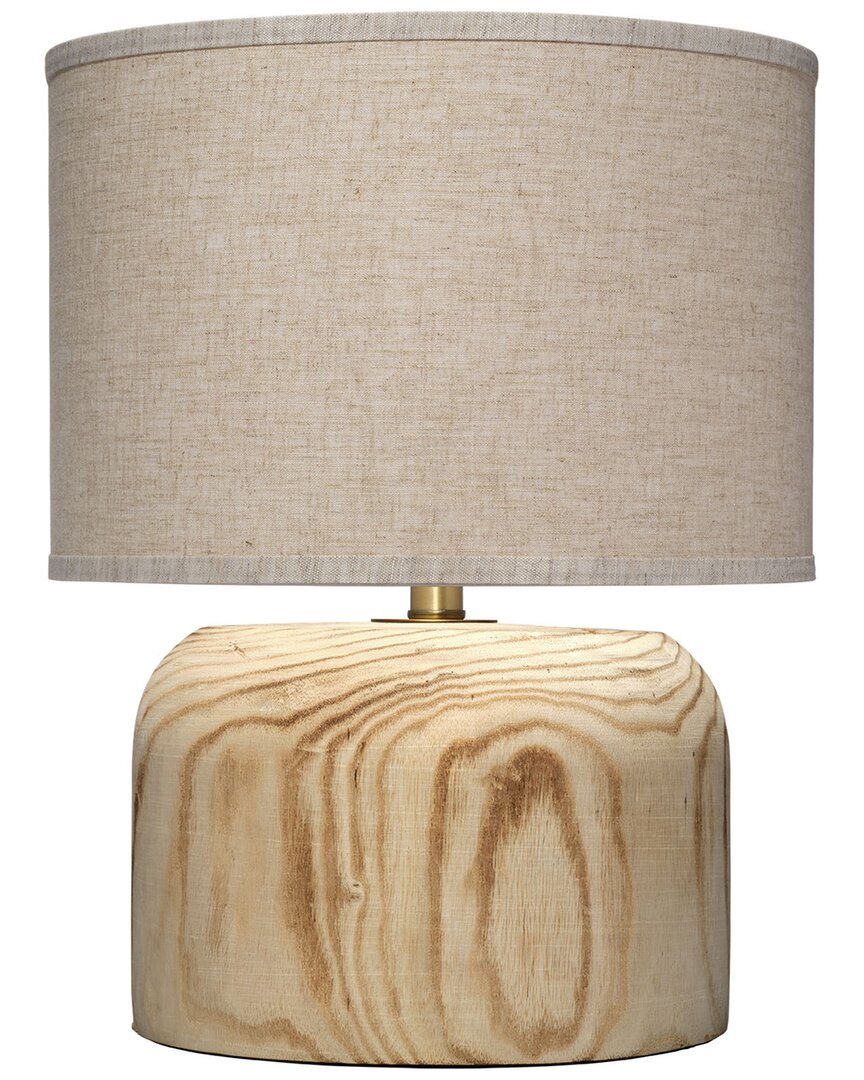 Jamie Young Co. Timber Table Lamp With Linen Shade
