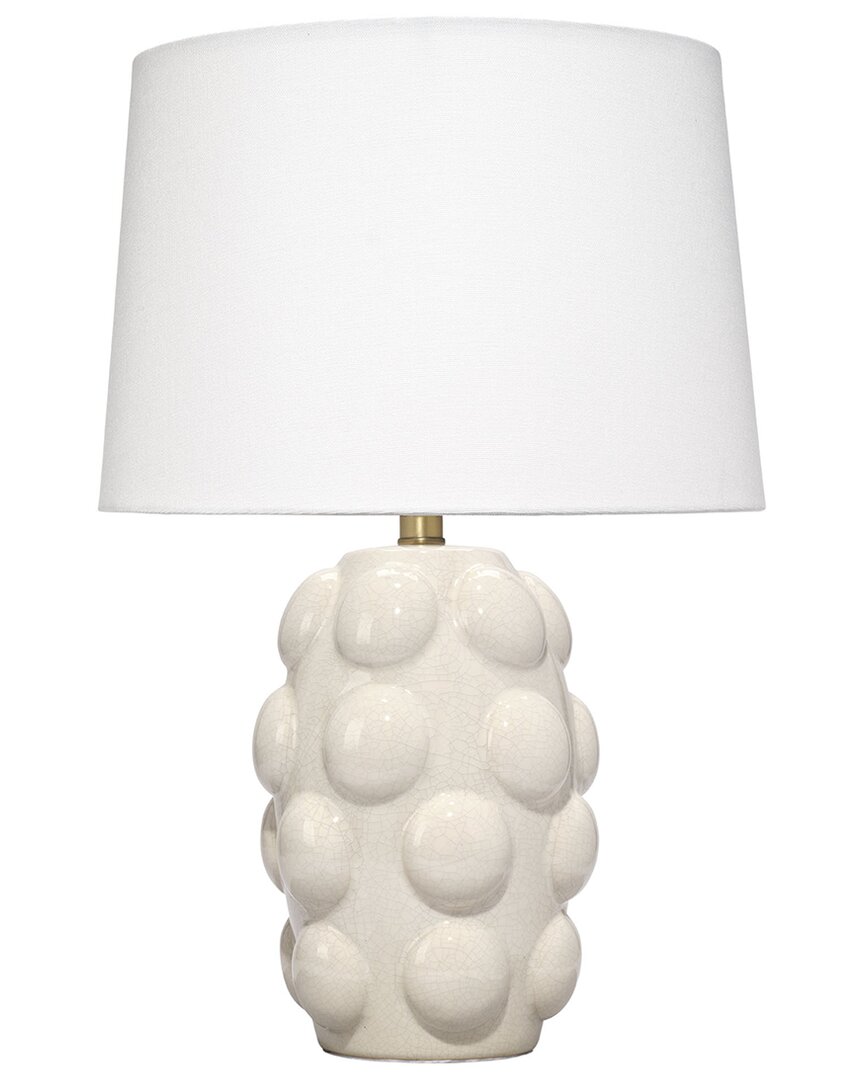 Jamie Young Co. Silas Ceramic Table Lamp With Linen Shade
