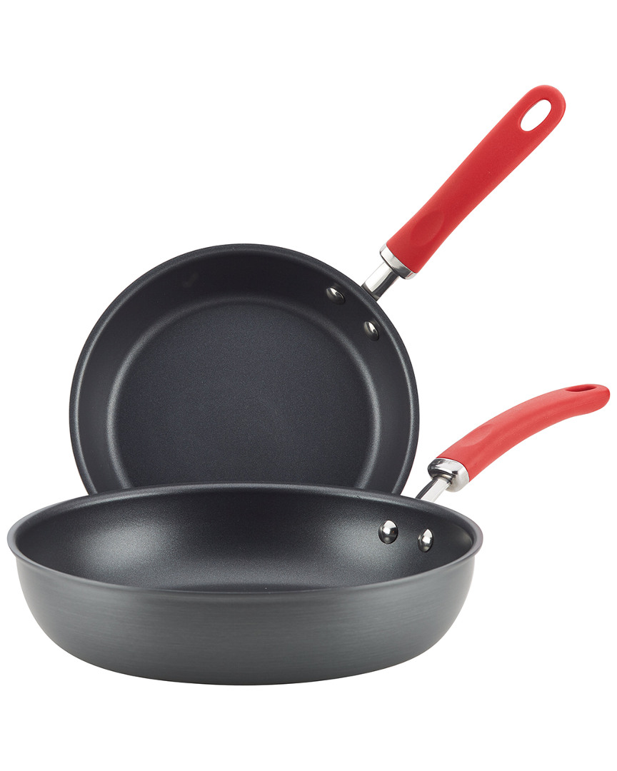 Rachael Ray Create Delicious Nonstick Deep Skillet Twin Pack