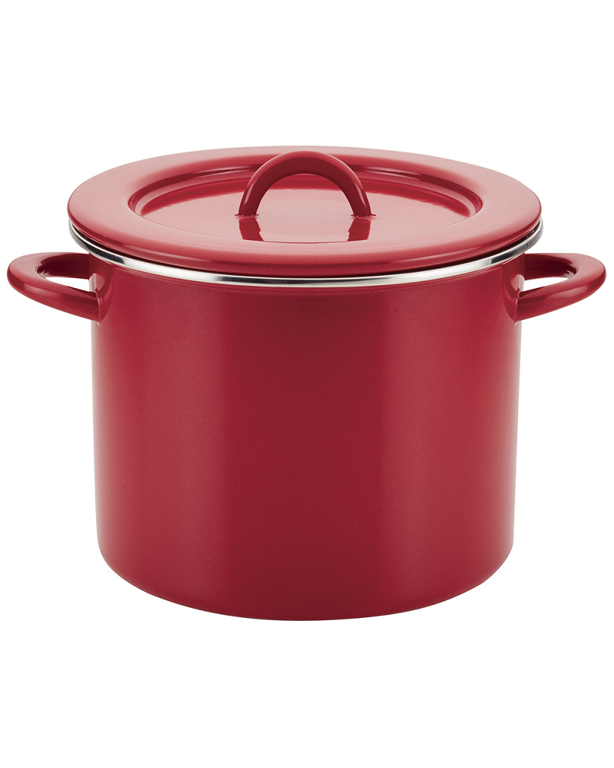 RACHAEL RAY RACHAEL RAY CREATE DELICIOUS ENAMEL ON STEEL STOCKPOT 