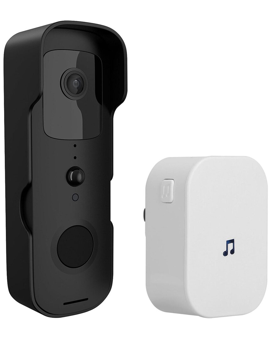 Fresh Fab Finds Wireless Smart Wi-fi Video Doorbell In White
