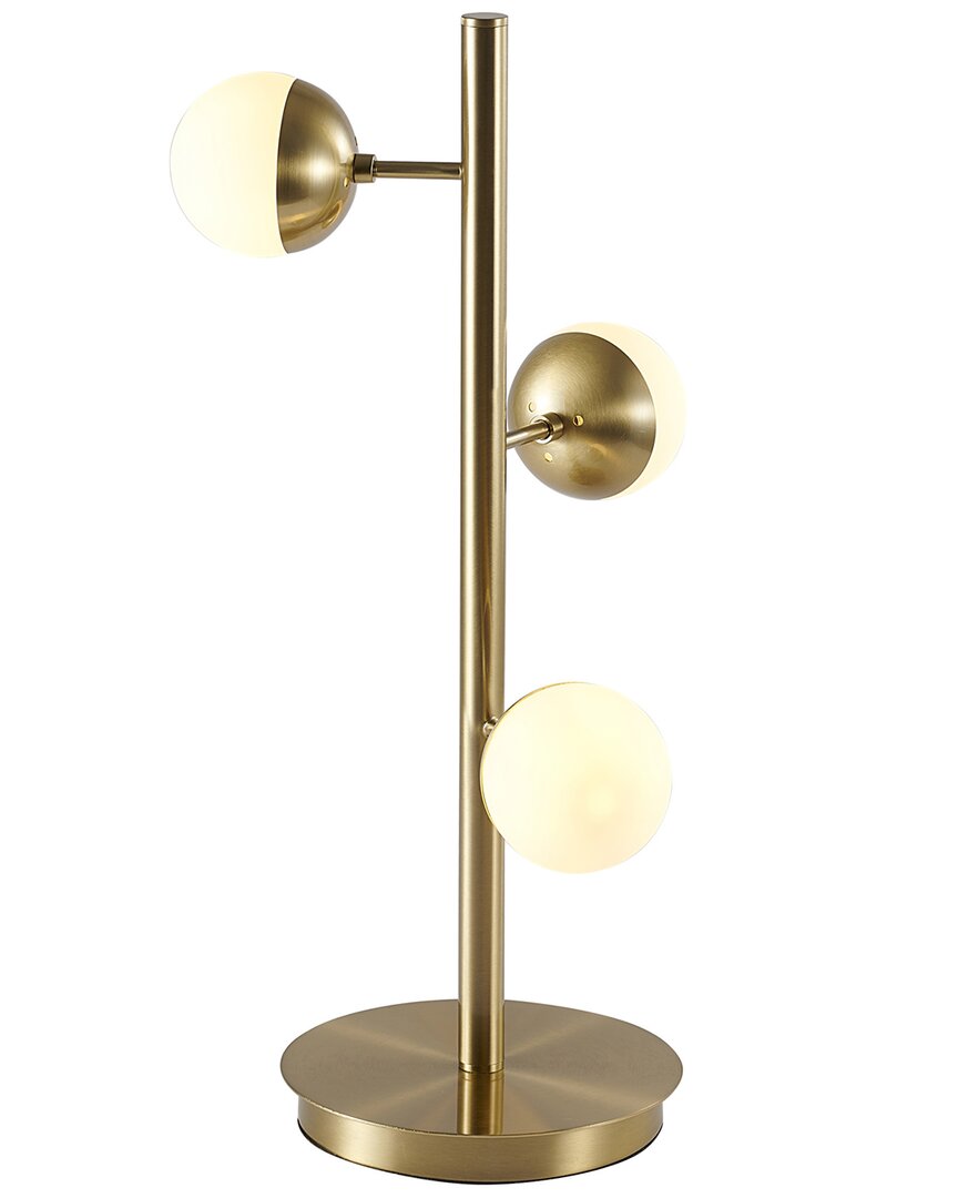 Shop Bethel International Table Lamp In Brass