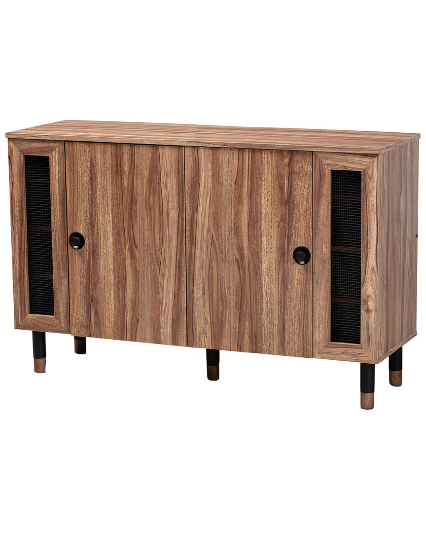 Design Studios Valina 2-door Wood Entryway Shoe Storage Cabinet