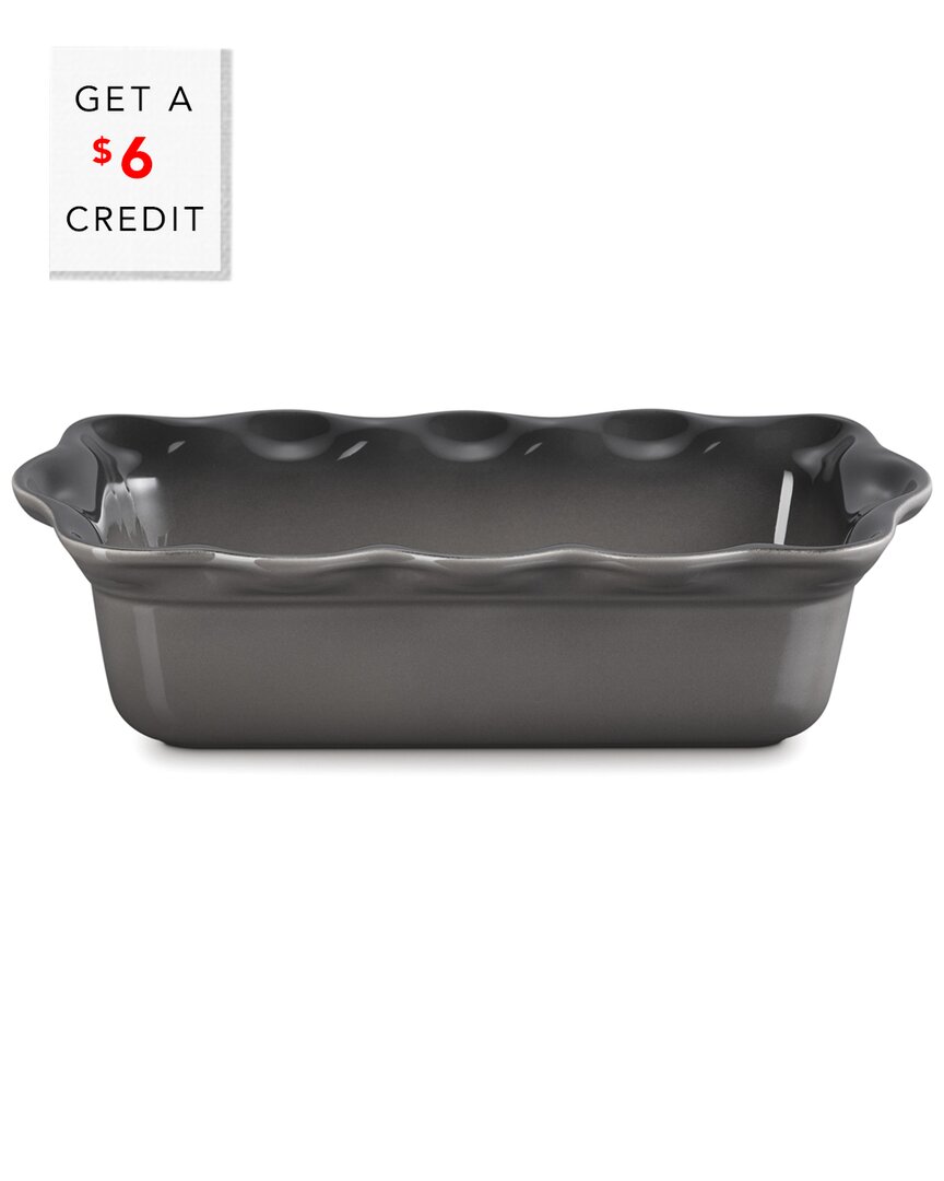 Le Creuset Heritage Fluted Loaf Pan With $6 Credit