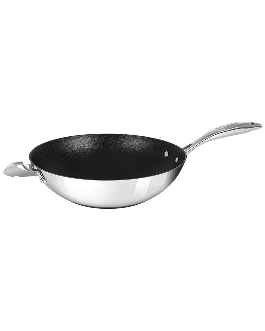 Scanpan Haptiq 12.5-inch Stainless Steel Wok