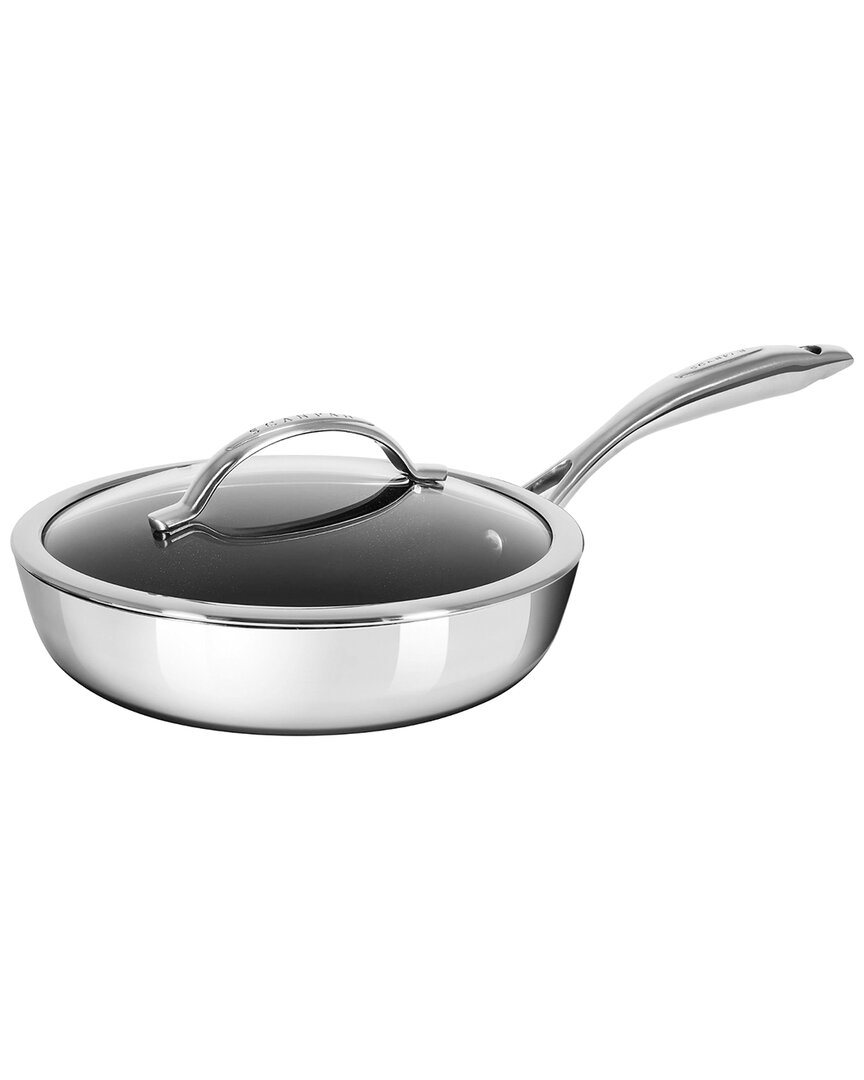 Scanpan Haptiq 2.75-quart Covered Saute Pan In Silver