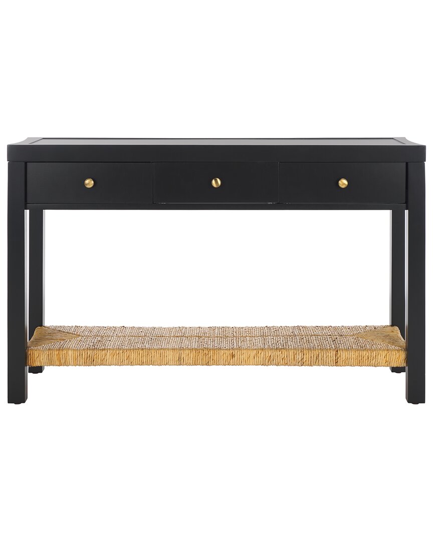 Safavieh Couture Berlynne Banana Console Table In Black