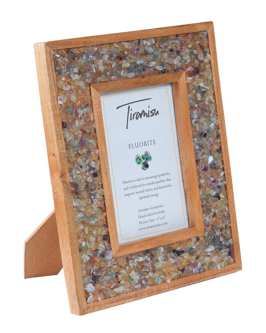 Shop Tiramisu Serenity Fluorite Picture Frame Set In Green