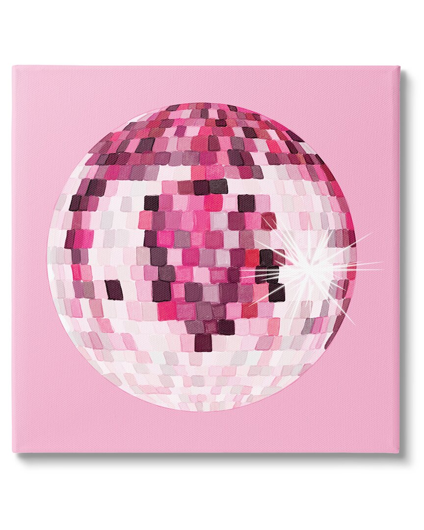 Stupell Dazzling Pink Disco Ball Wall Plaque Wall Art By Hey Bre Creative Studio