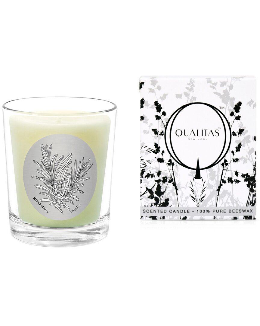 Qualitas Rosemary 6.5oz Beeswax Candle
