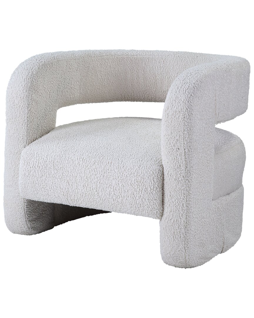Acme Furniture Accent Chair In White