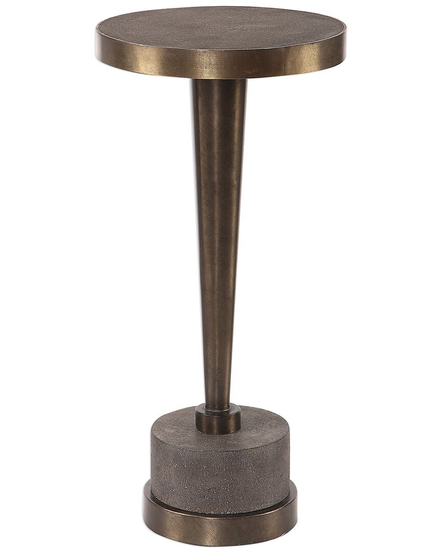 Uttermost Masika Bronze Accent Table