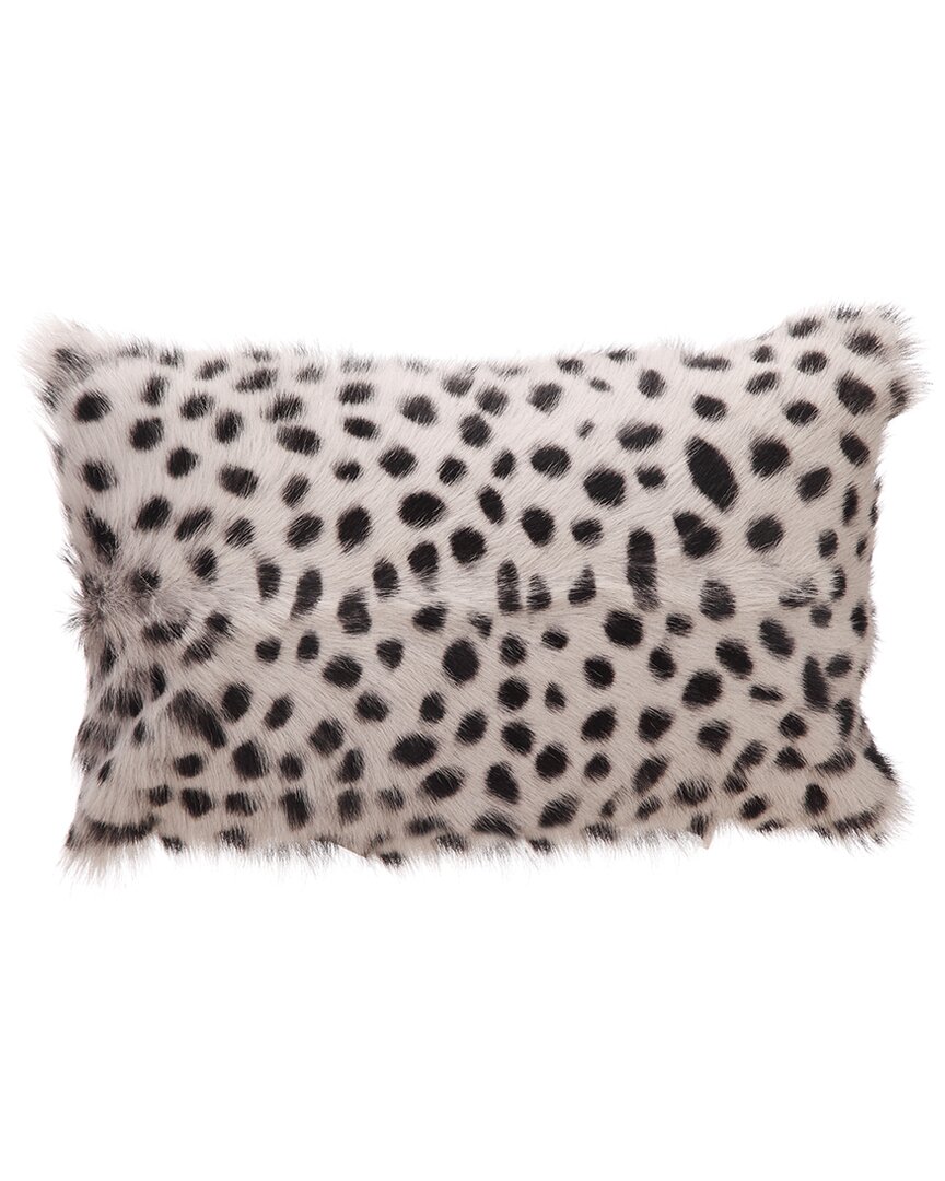 Moe's Home Collection Goat Bolster Pillow In Grey