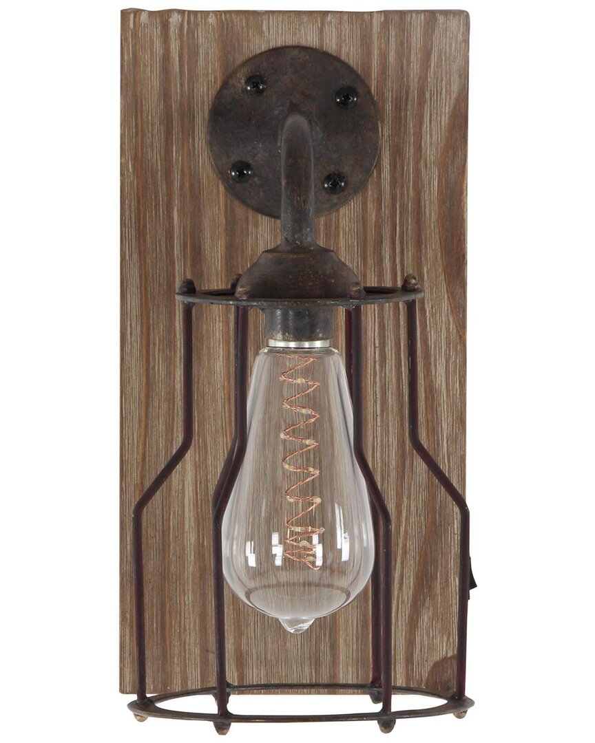 PEYTON LANE PEYTON LANE GEOMETRIC BATTERY-OPERATED ACCENT LAMP WITH INCLUDED FIXED LED LIGHT