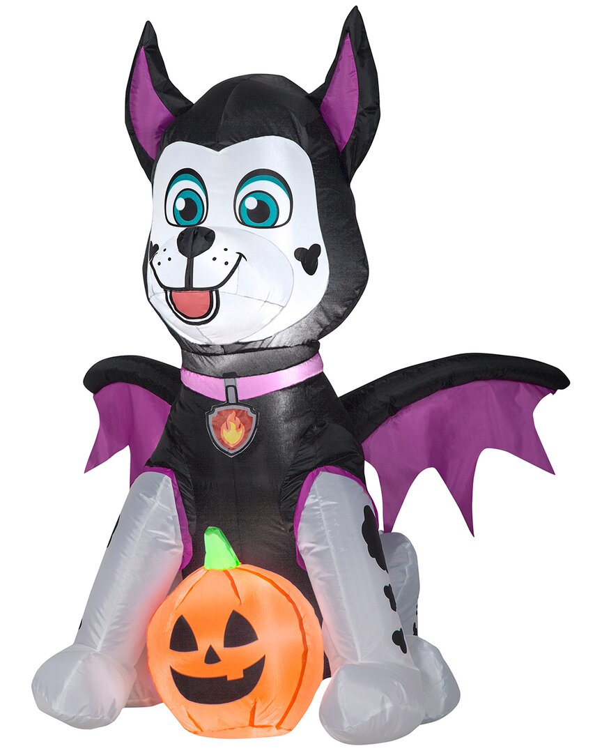 National Tree Company 38in Inflatable Halloween Marshall From Paw Patrol In Black