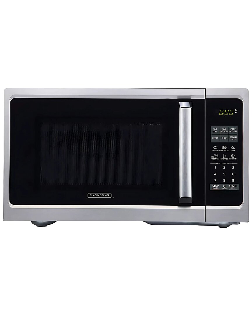Black & Decker 900-watt Microwave Oven Stainless Accents