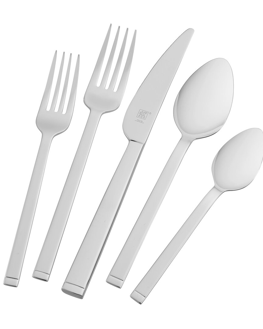 Zwilling J.a. Henckels Squared 45-pc Menu Set 18/10 Stainless St In Metallic
