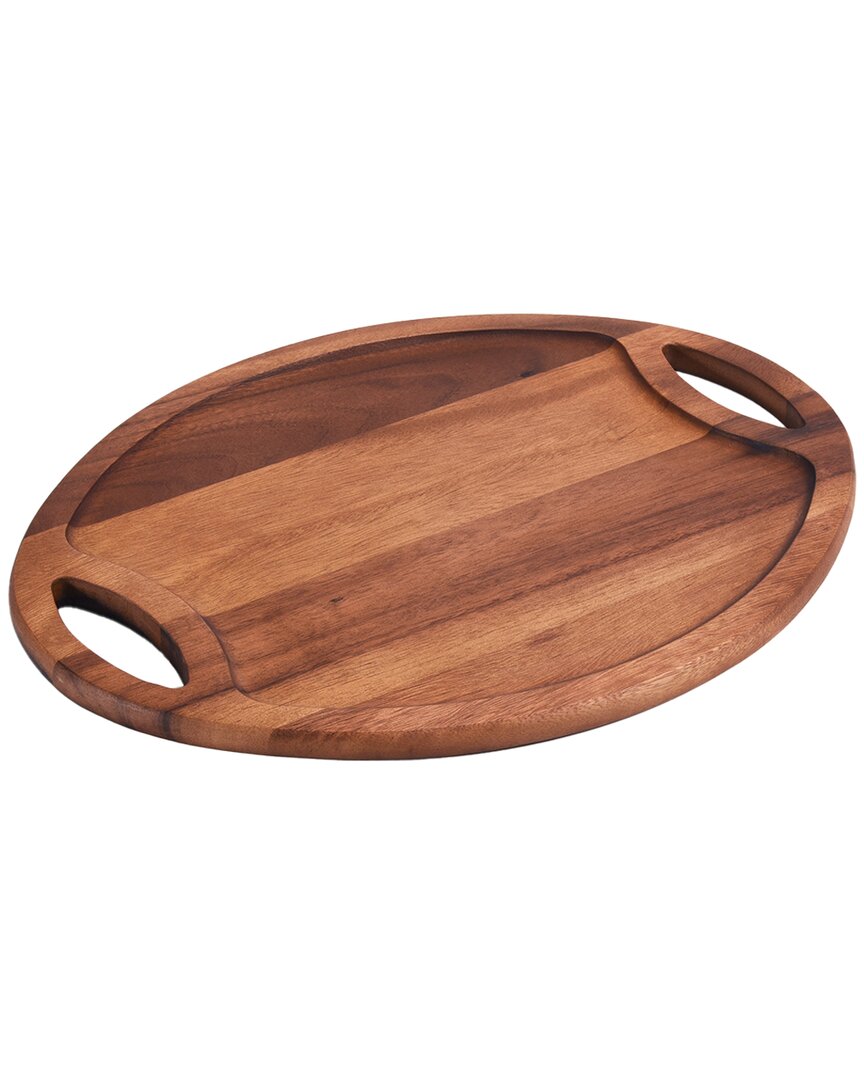 Kalmar Home Oval Tray With Handle - Large
