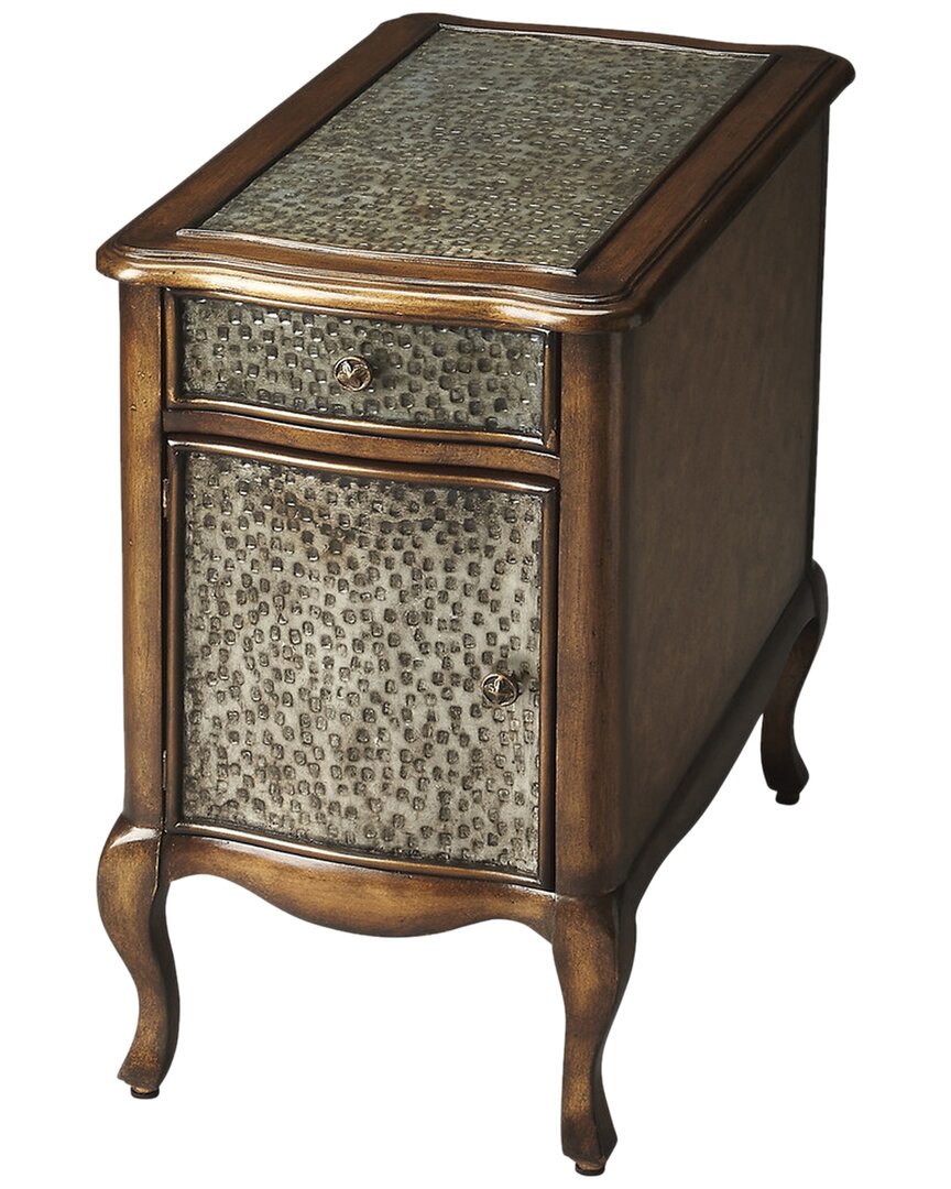 Butler Specialty Company Bosworth Hammered Metal Side Table