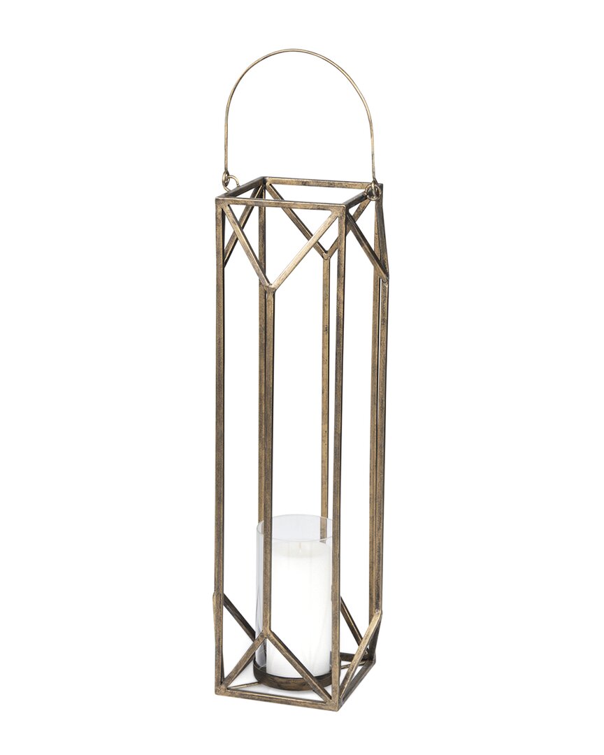 Mercana Ivy Small Geometric Cage Candle Holder Lantern
