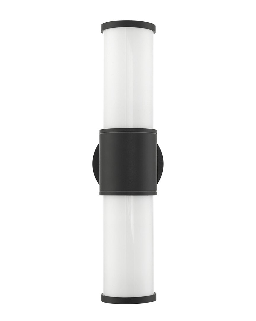 Livex Lighting 2-light Textured Outdoor Ada Wall Lantern